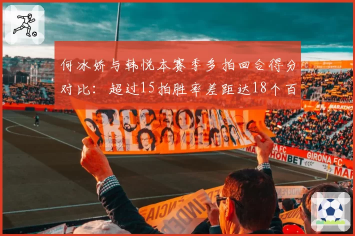 何冰娇与韩悦本赛季多拍回合得分对比：超过15拍胜率差距达18个百分点