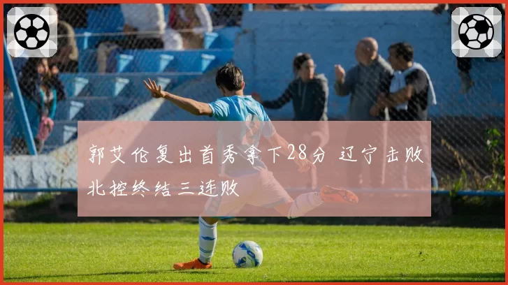 郭艾伦复出首秀拿下28分 辽宁击败北控终结三连败